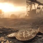 Bitcoins antigos (Midjourney / Livecoins)