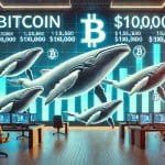 Baleias acumulando bitcoin acima de 100 mil dólares