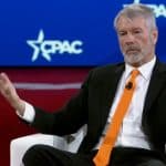 Michael Saylor, fundador da Strategy, falando sobre Bitcoin na CPAC 2025. Fonte: YouTube/Reprodução.