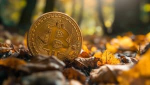 Bitcoin no mato (Imagem gerada por IA)