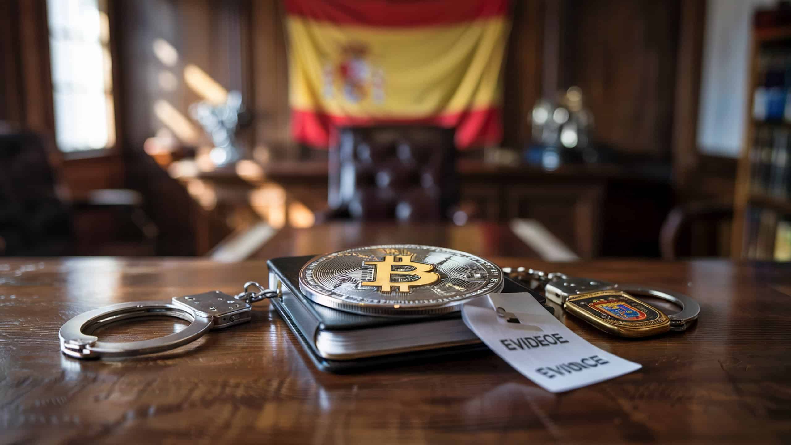 Bitcoins apreendidos pela justiça da Espanha