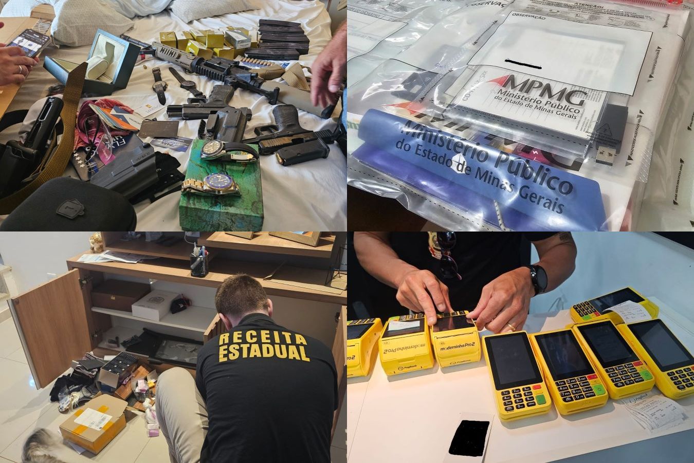 Operação Sistema Paralelo do Ministério Público de Minas Gerais Foto Crédito Alex Lanza MPMG criptomoedas agiotas