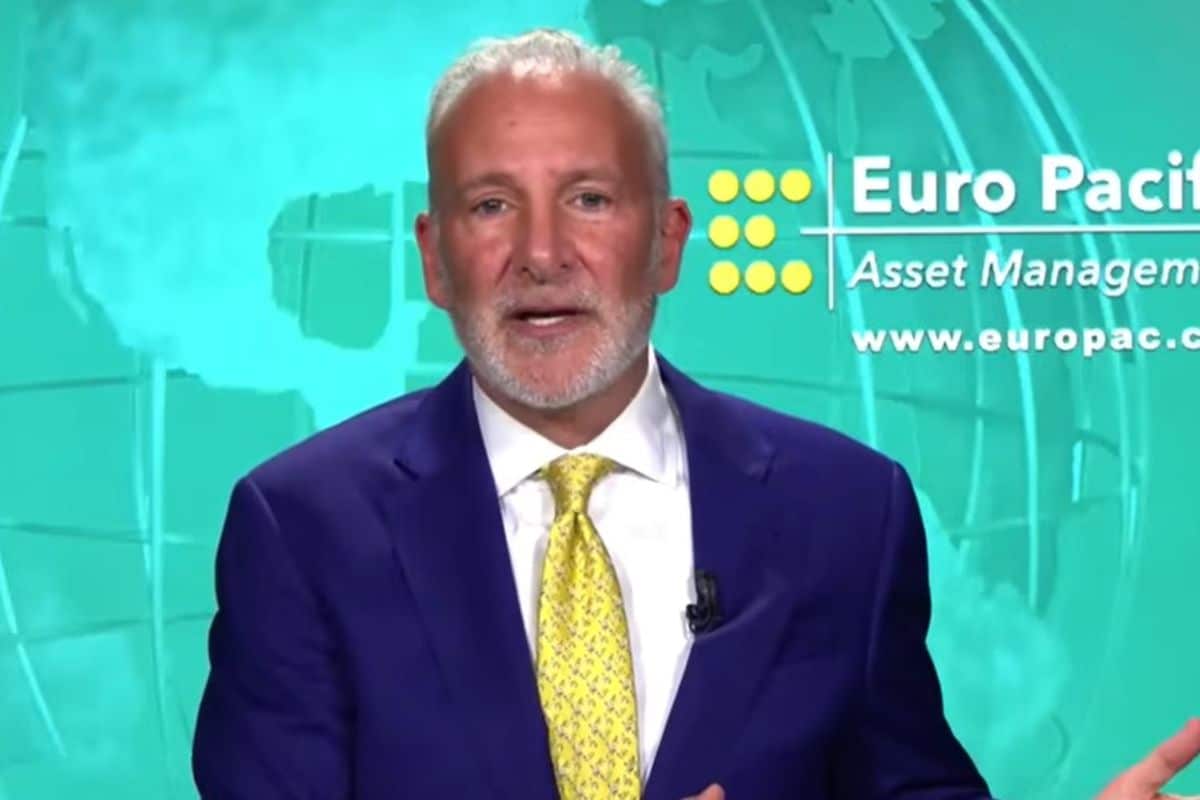 Peter Schiff em seu canal do YouTube