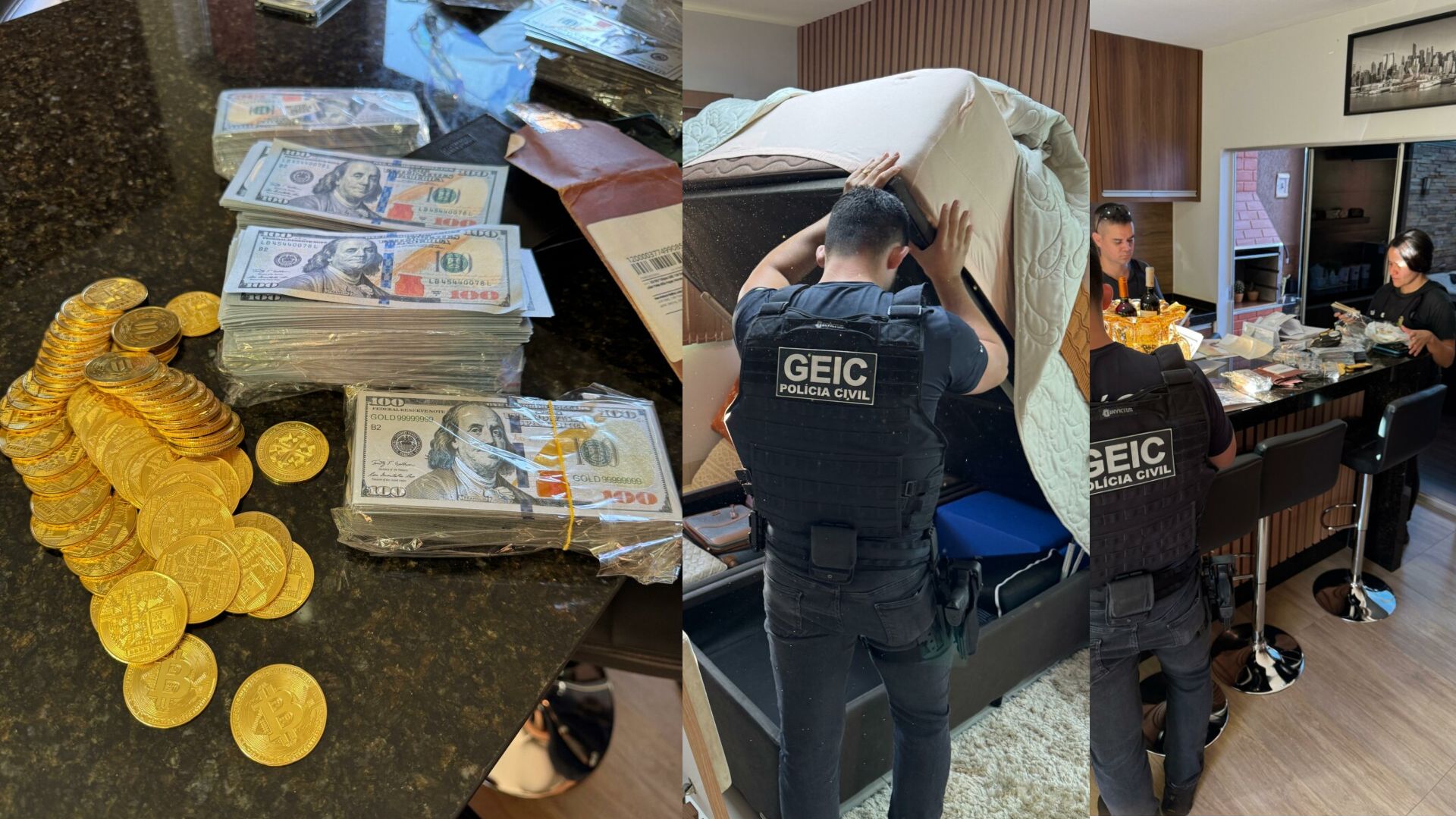 Policia Civil de Goiás prende ex-secretário acusado de desvio de verbas públicas para compra de criptomoedas