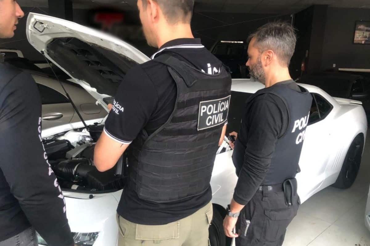 Polícia Civil do Rio Grande do Sul em operação Timeo
