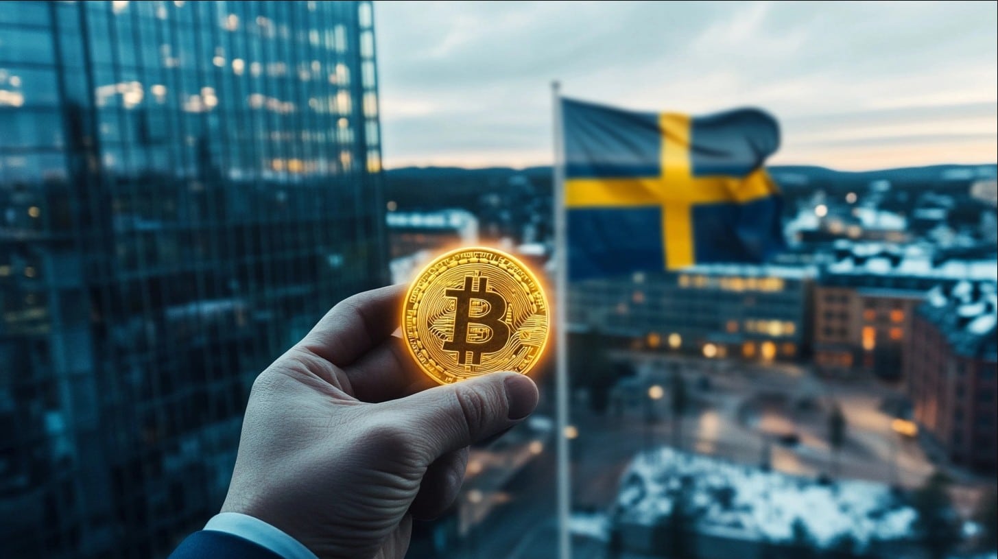 Suécia bitcoin reserva (Imagem gerada com IA / Livecoins)