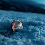 Inverno das criptomoedas. Fonte: Midjourney.