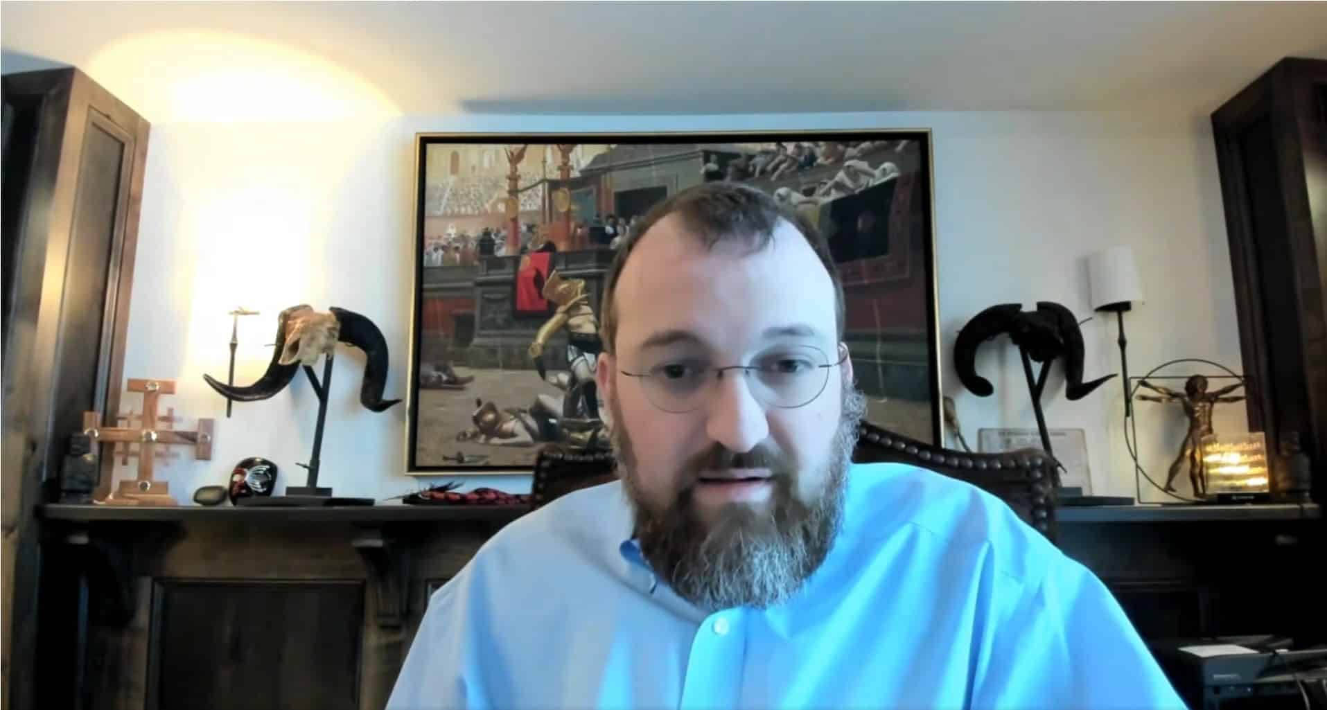 Charles Hoskinson, co-fundador do Ethereum (ETH) e fundador da Cardano (ADA), falando sobre Ethereum. Fonte: X/Reprodução.