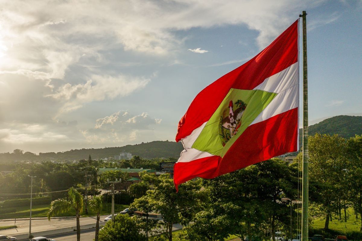 Bandeira de Santa Catarina