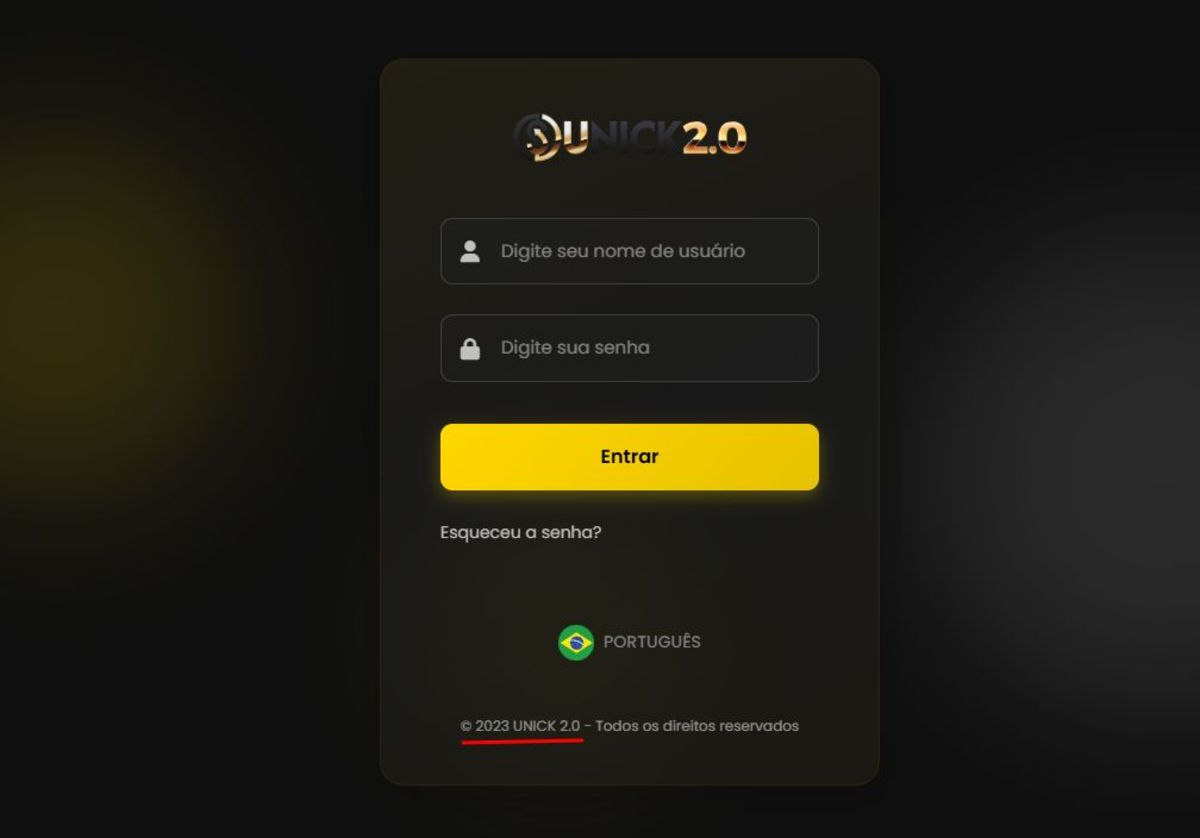 Página promete ser a nova Unick Forex