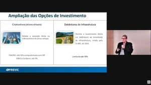 Palestra sobre criptomoedas por diretor da PREVIC