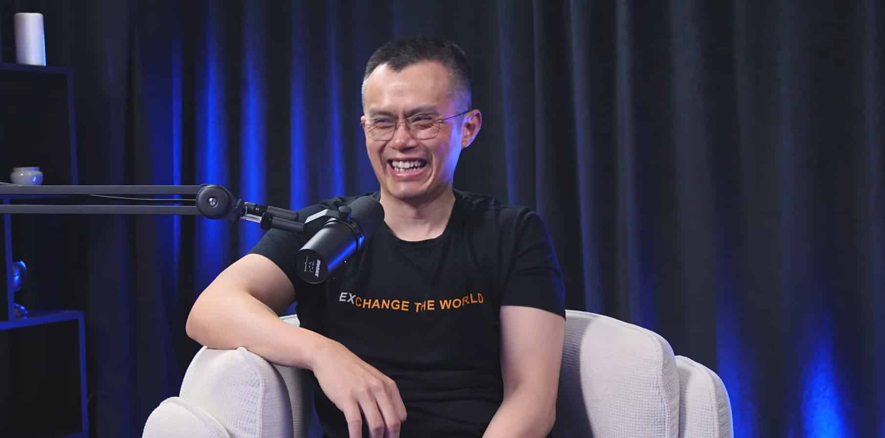 Changpeng Zhao, fundador da Binance. Fonte: YouTube/Reprodução.