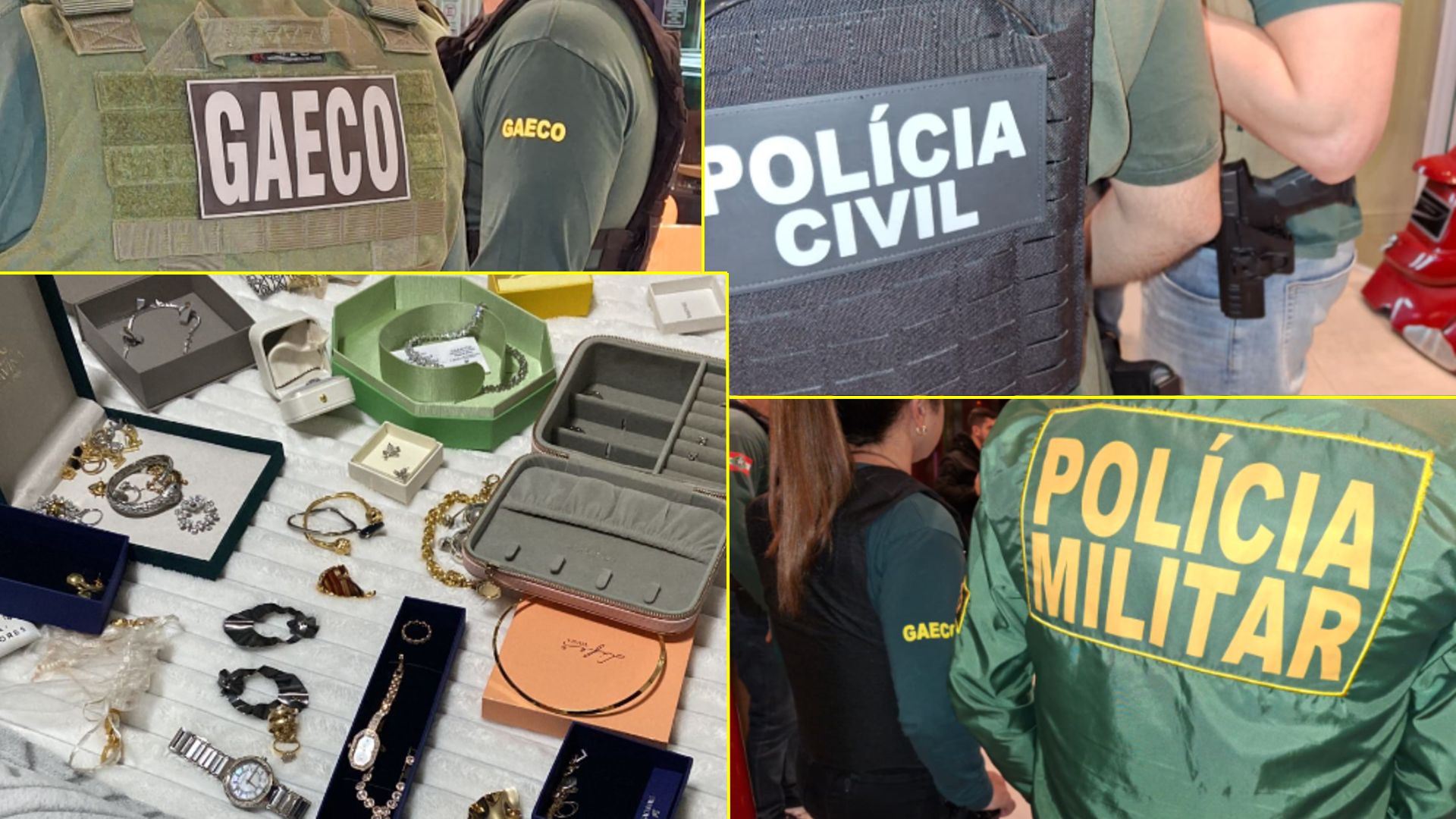 Operação Credencial Fantasma deflagrada em Santa Catarina contou com participação do Ministério Público, Polícia Civil e Militar