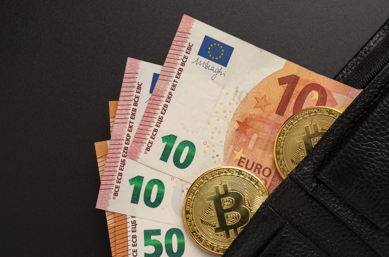 Euro e criptomoedas