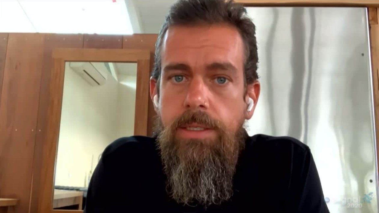 Jack Dorsey, fundador do Twitter e da Block. Reprodução.