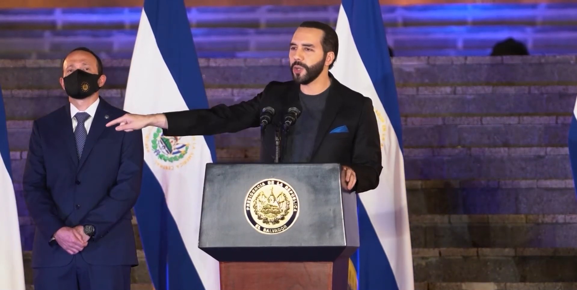 Nayib Bukele, presidente de El Salvador.
