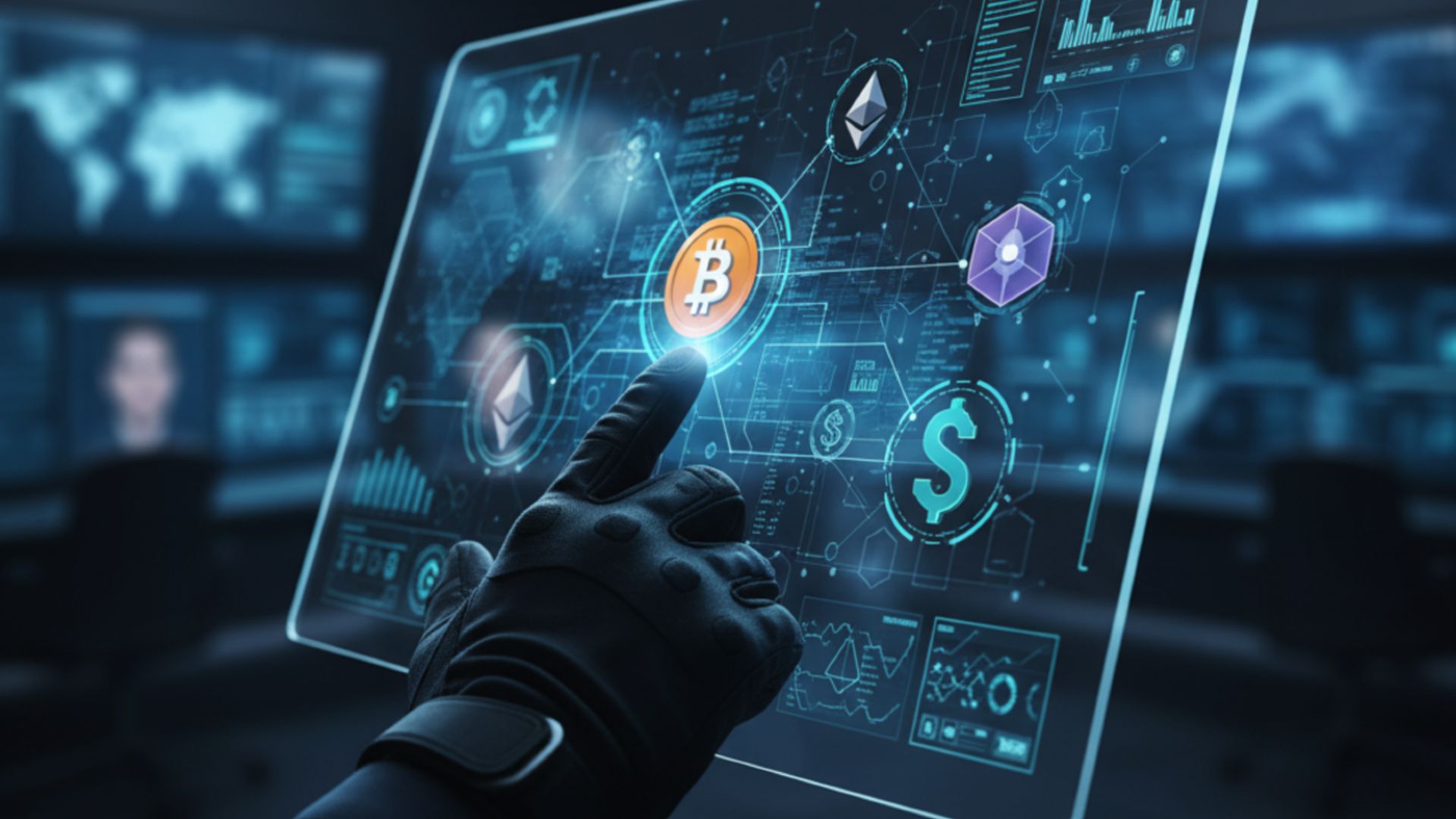 Investigação e rastreio de criptomoedas e bitcoin