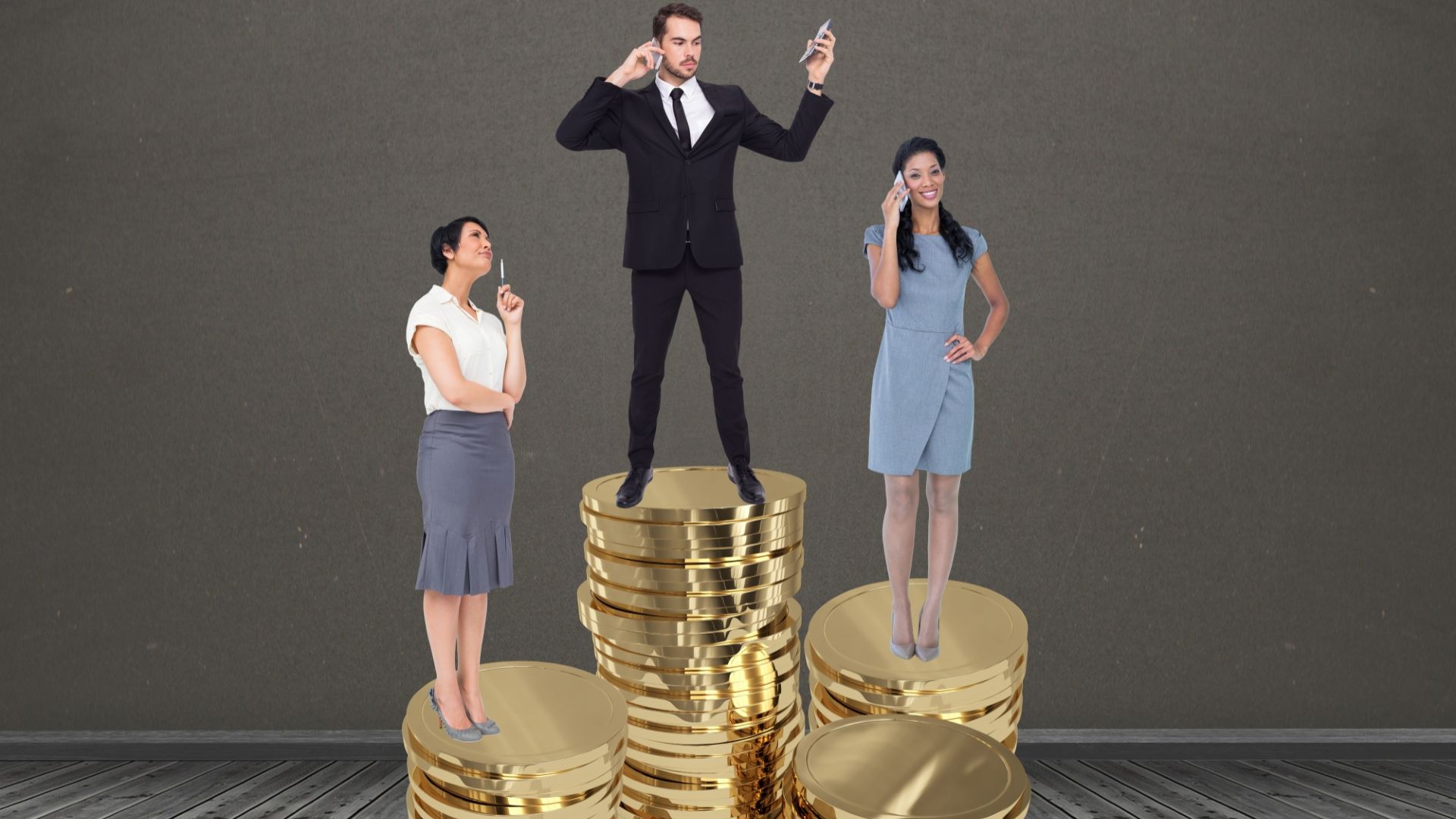 Pessoas sobre metais preciosos