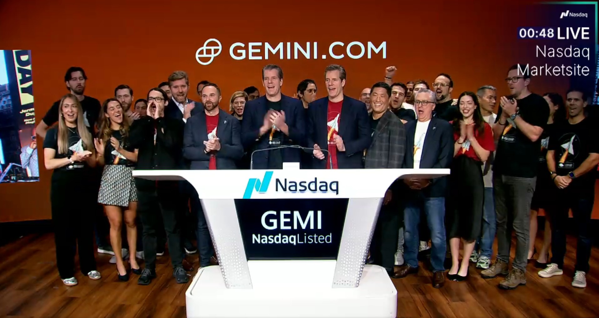 Gemini na Nasdaq