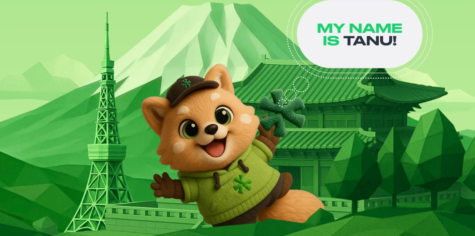 Personagem da UXLINK. Fonte: UXLINK/Reprodução.
