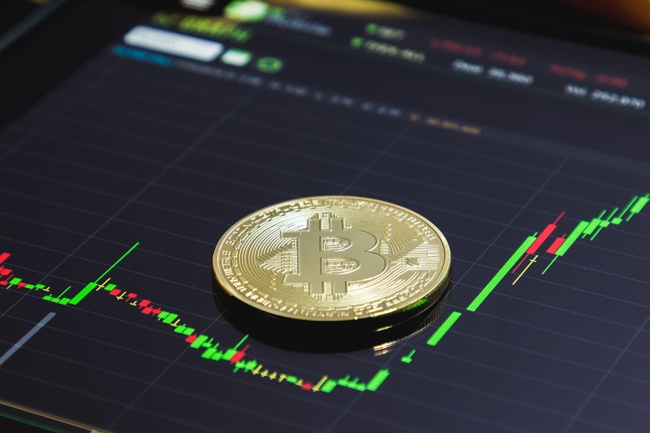 Bitcoin e gráfico