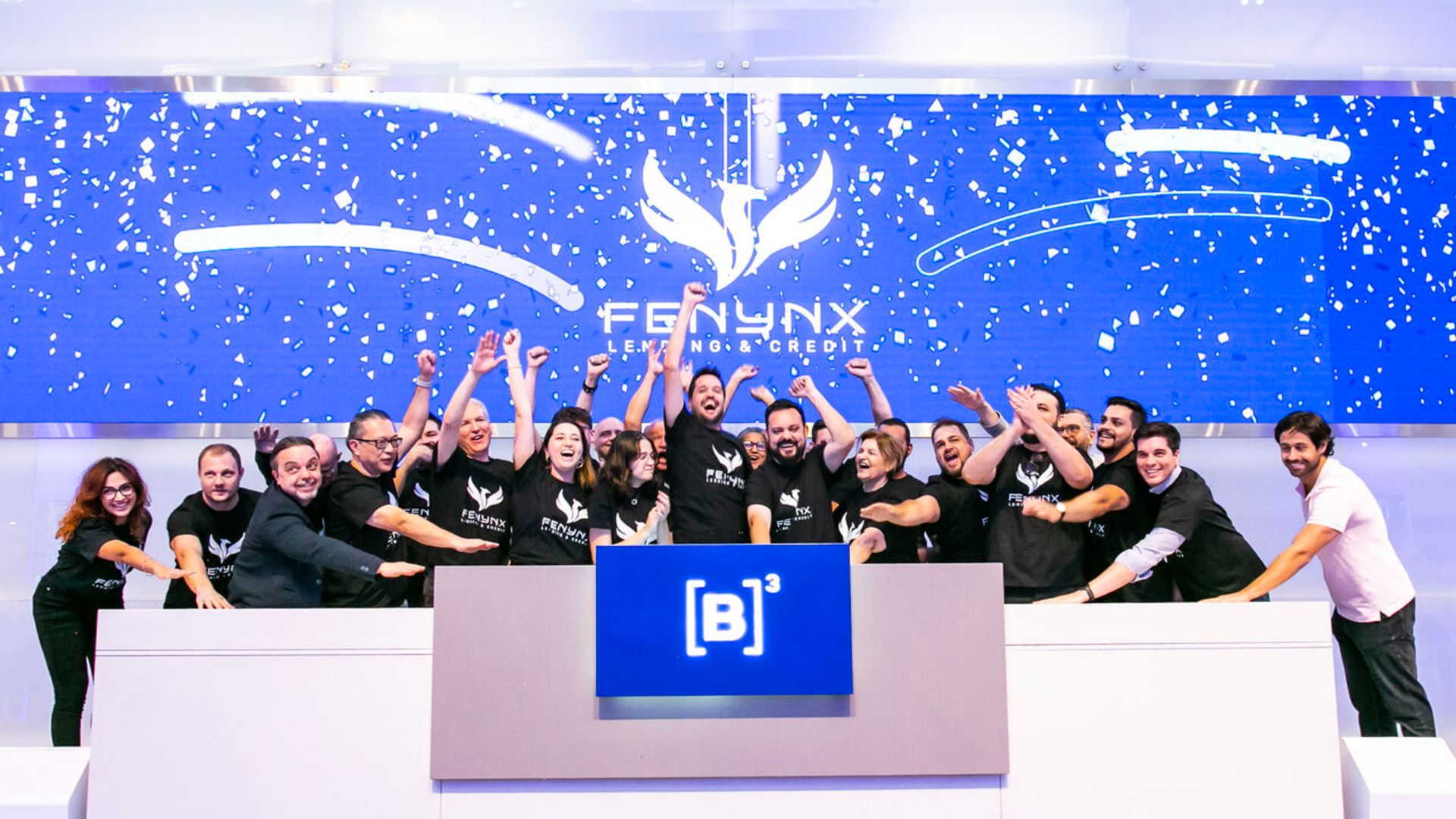 Estreia da Fenynx na plataforma da B3 crédito com garantia em bitcoin