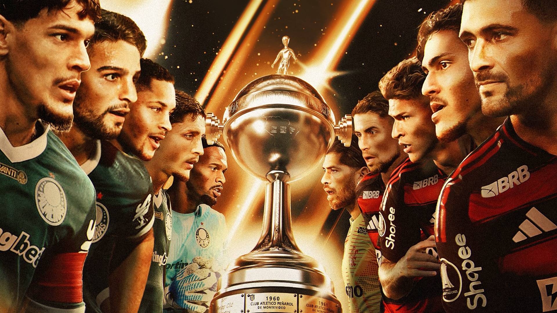 Final da Libertadores entre Palmeiras e Flamengo