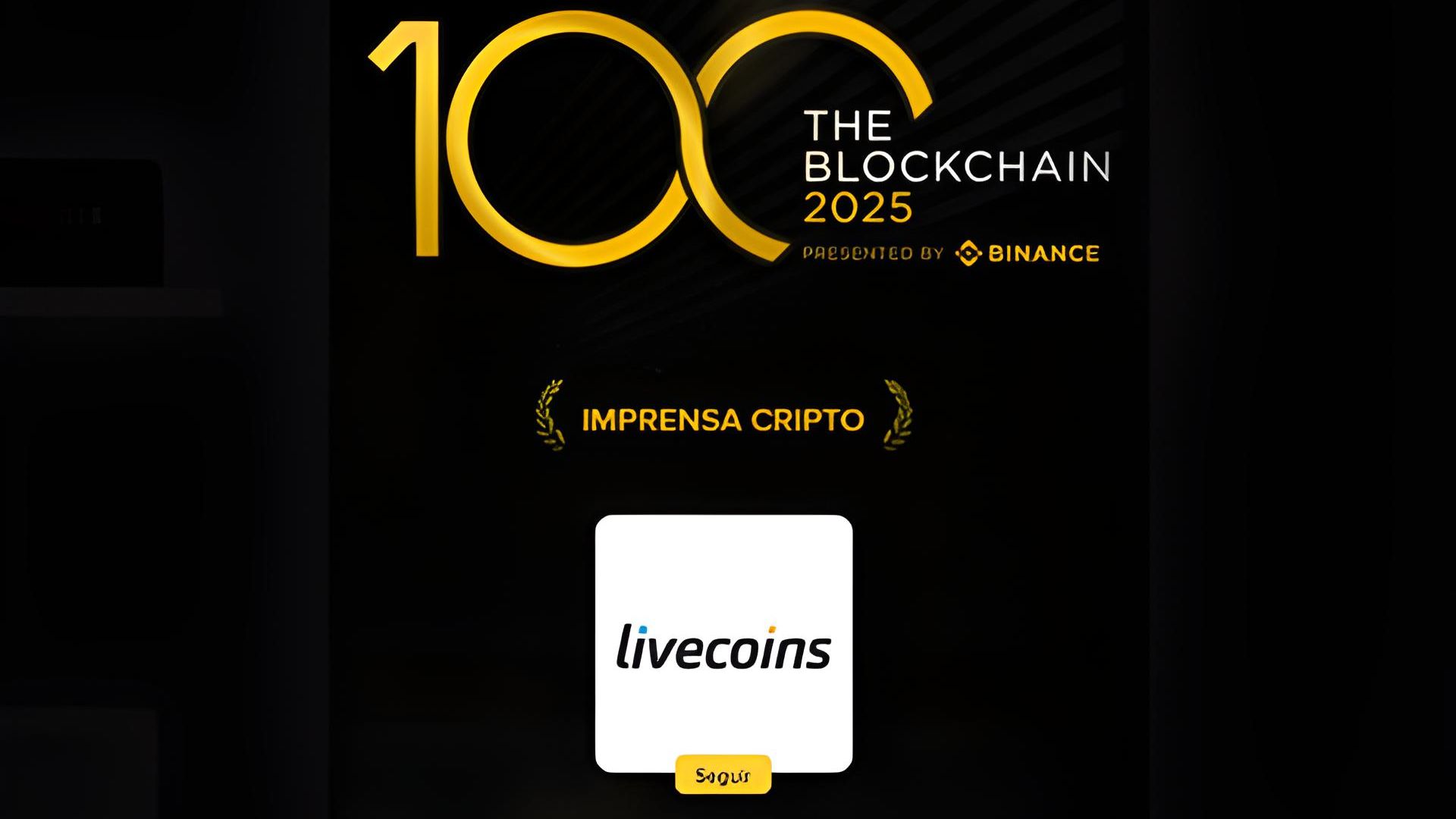 Prêmio Binance Livecoins