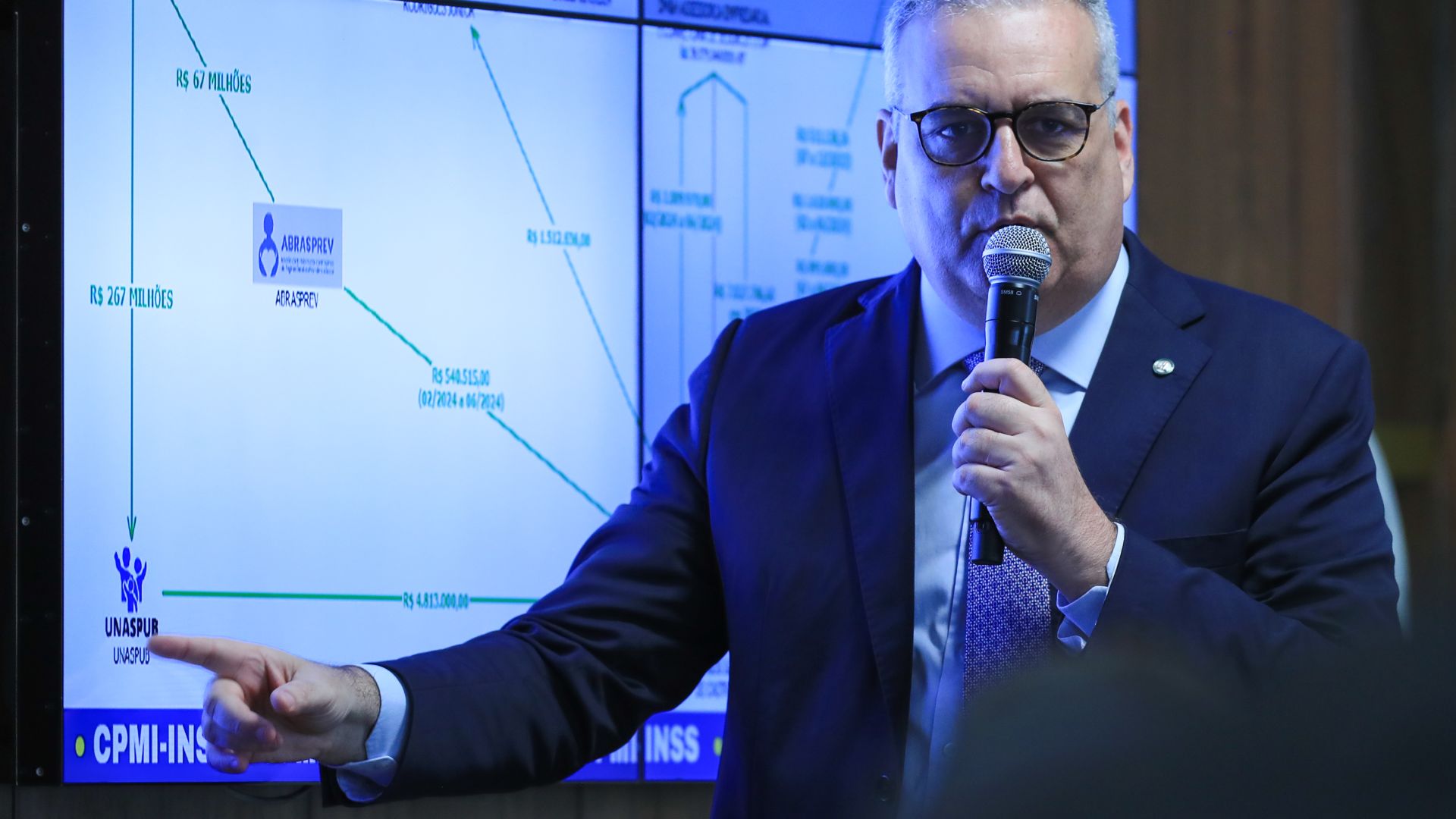 Relator da CPMI do INSS, deputado Alfredo Gaspar