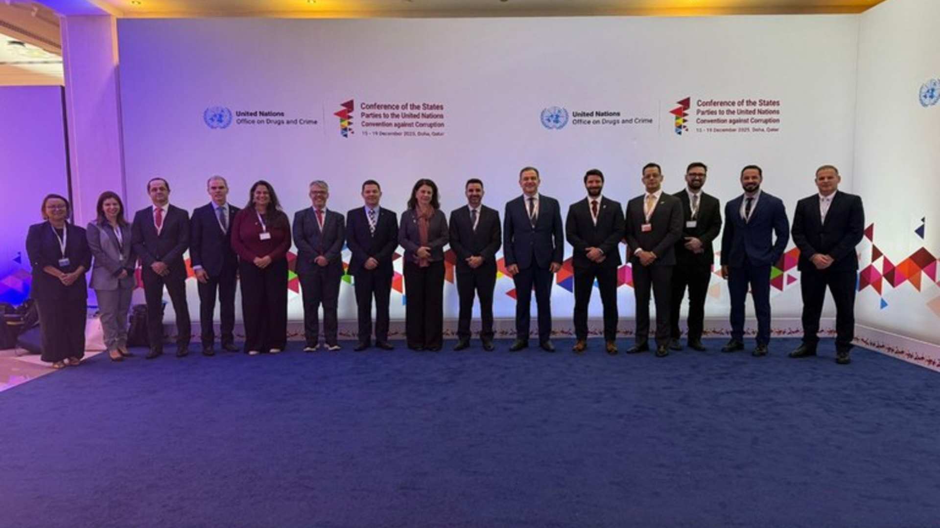 Delegação brasileira do COAF na ONU