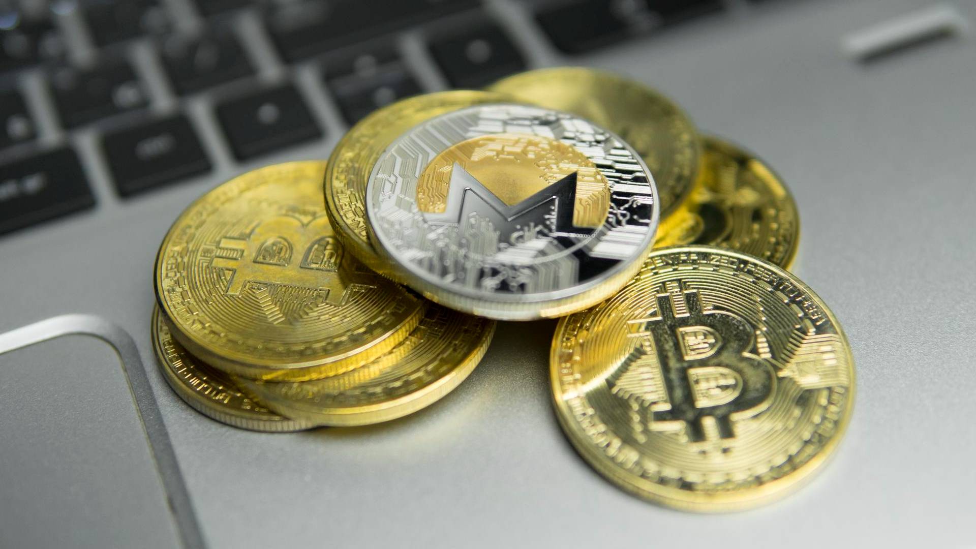 Monero e bitcoin em destaque