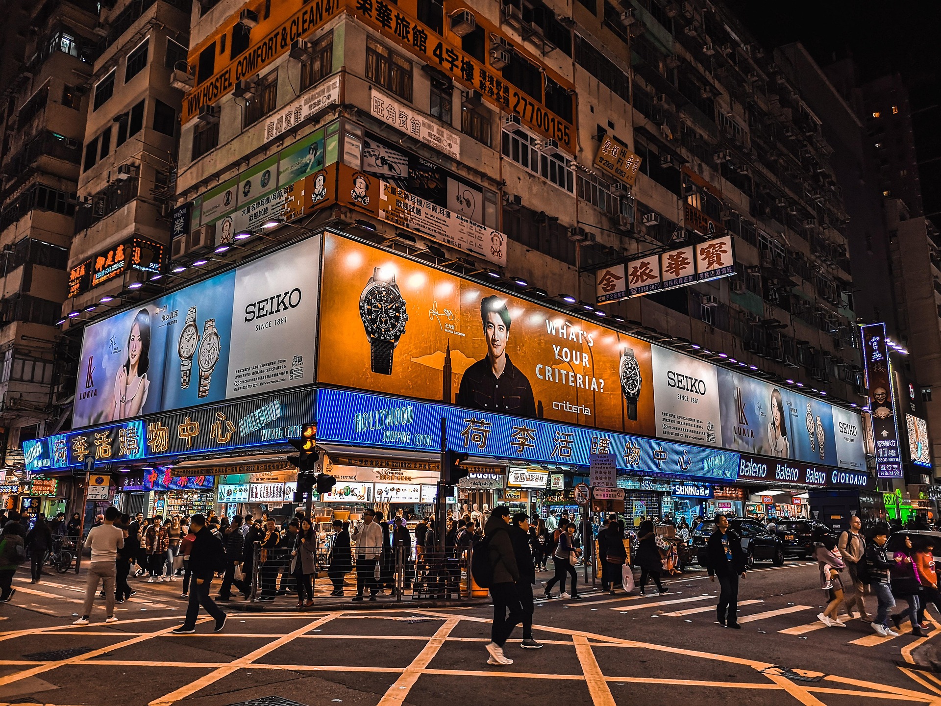 Mong Kok, bairro de Hong Kong.