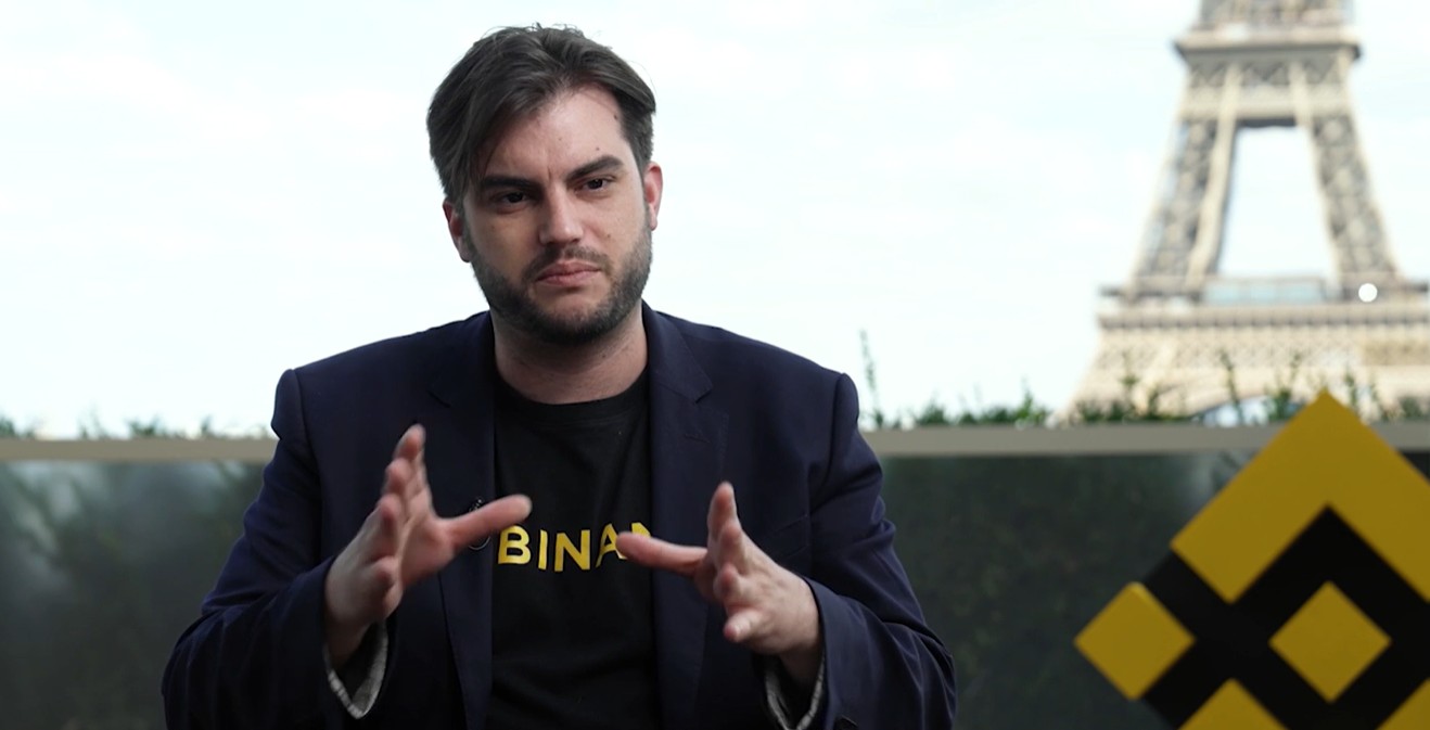 David Prinçay Binance França capa