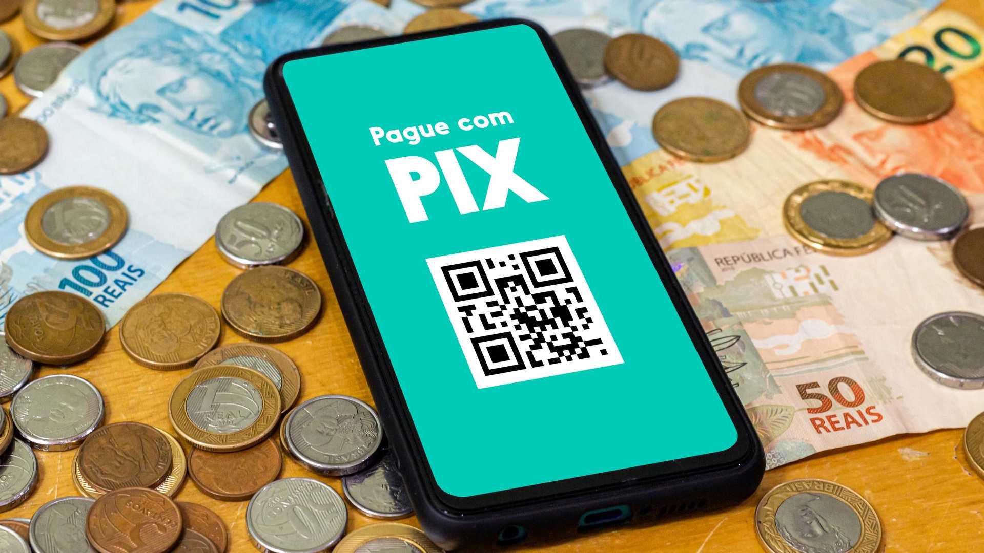 Pix dinheiro do Brasil