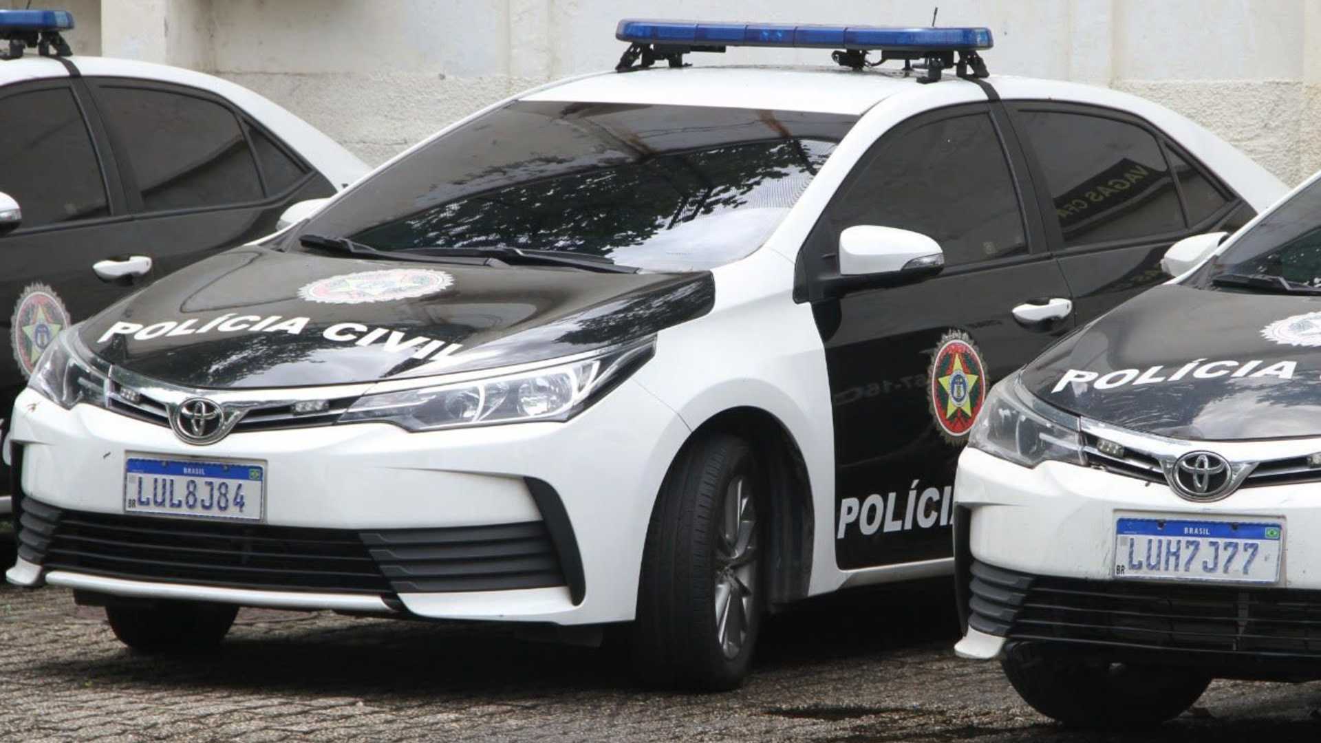 Viatura da Polícia Civil do Rio de Janeiro TCP criptomoedas Rio de Janeiro