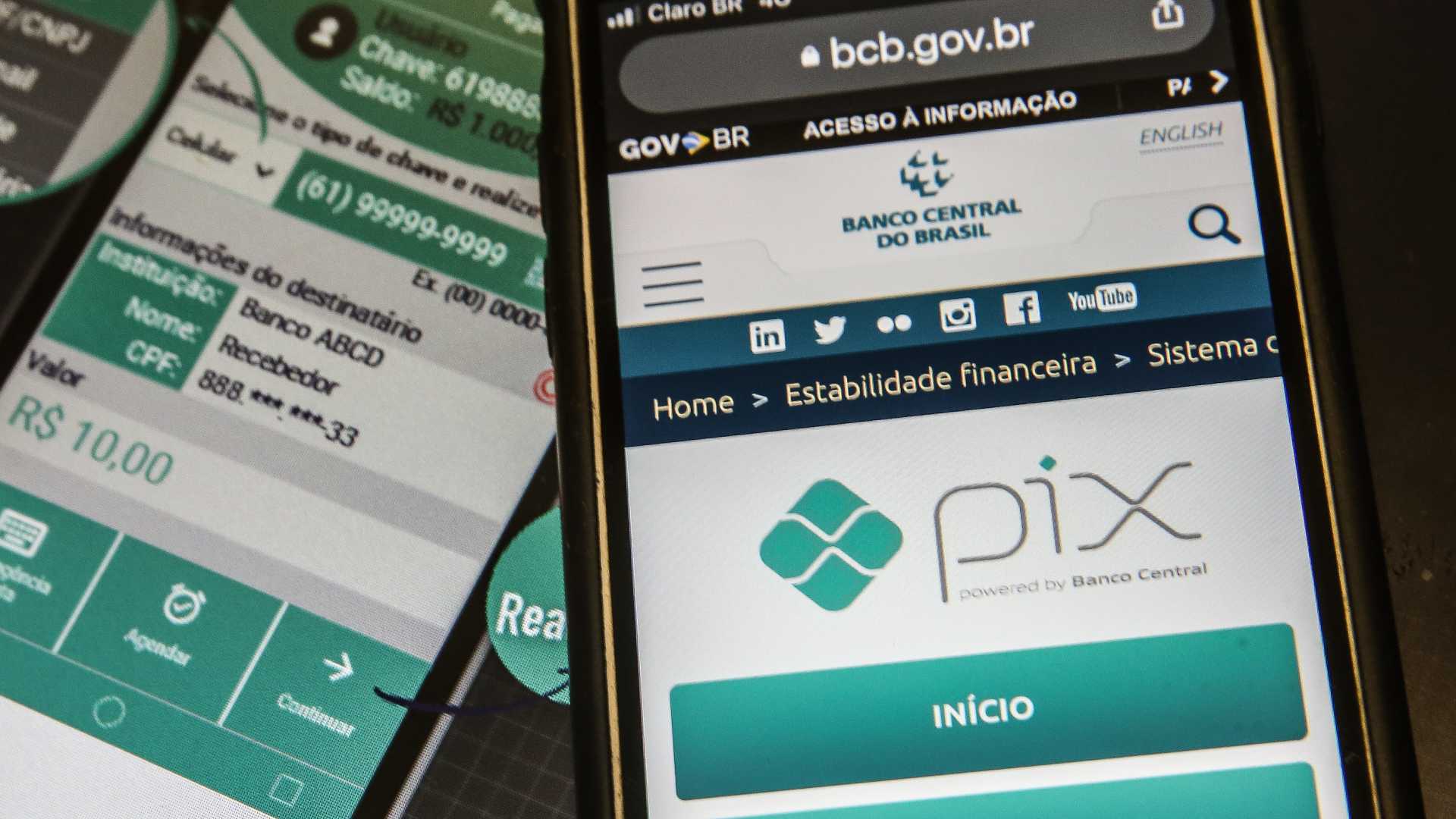 Aplicativo do Pix PF mira quadrilha criptomoedas