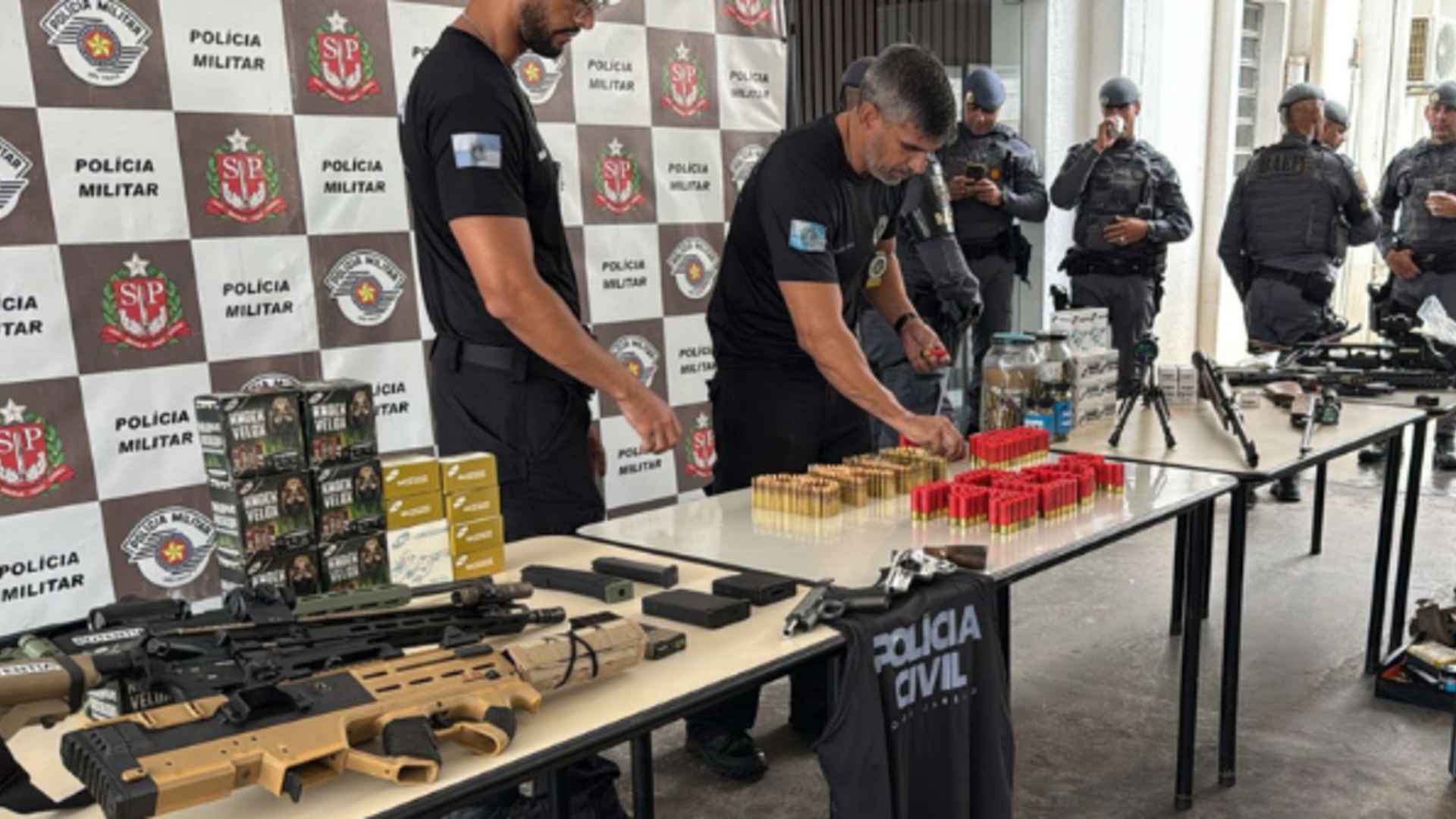 PCRJ em operação contra armas 3D Rio criptomoedas