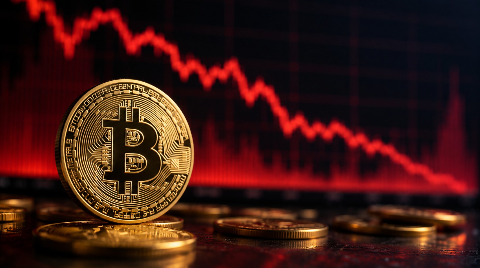 Bitcoin em queda