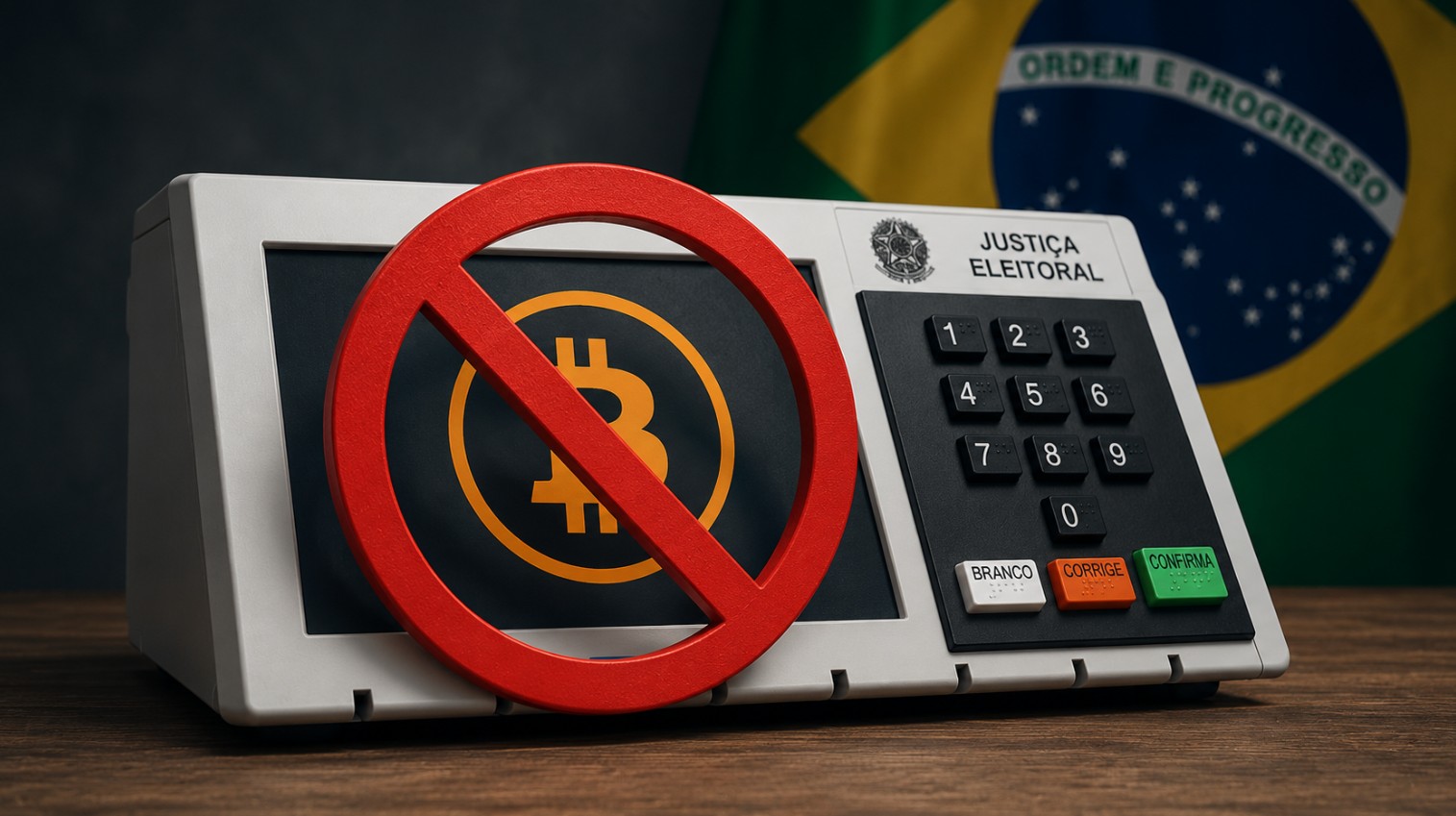 Urna eletrônica e Bitcoin