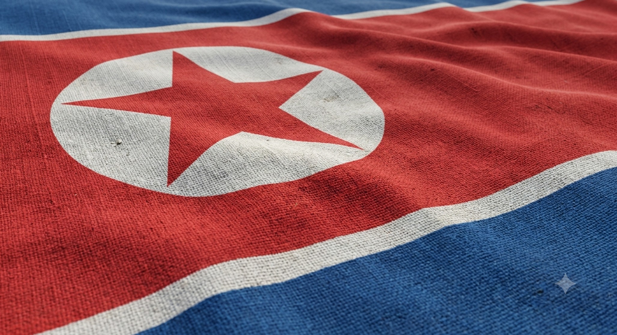 Bandeira da Coreia do Norte
