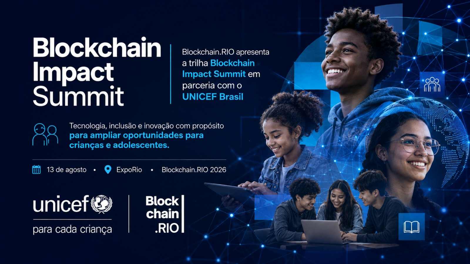 Blockchain Rio Unicef trilha